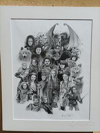 Quadro Grafite e Pennarelli di Arianna Inglesi