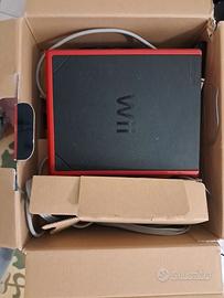 Nintendo Wii Mini rossa/nera – perfetta, accessori