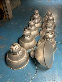 Lotto Lampade  Industriali Vintage Disano Ghost