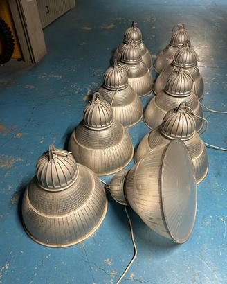 Lotto Lampade  Industriali Vintage Disano Ghost