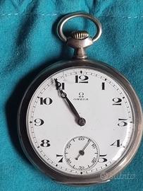 OMEGA Orologio da tasca in Arg. anni '30 - '40