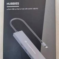 Hub USB 4 porte Conceptronic HUBBIES14G 3.2 Gen 2