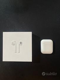 AirPods 2gen Charging Case + solo cuffia DX