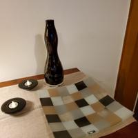 Vaso e piatto originali Leonardo