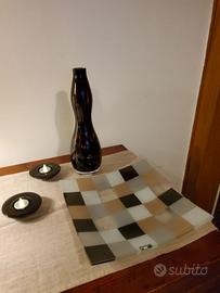 Vaso e piatto originali Leonardo