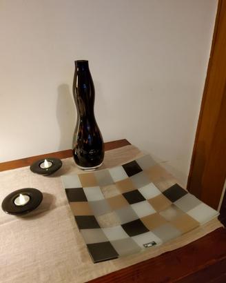 Vaso e piatto originali Leonardo