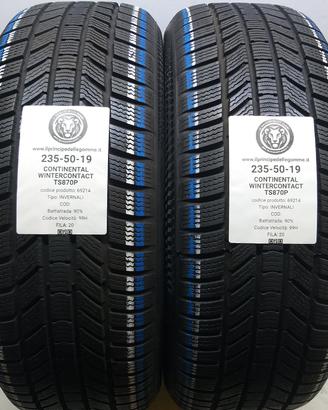 2 GOMME 235 50 19 CONTINENTAL A69214