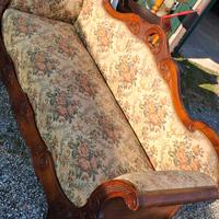 divano 3 posti stile Luigi Filippo