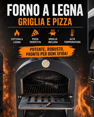 Forno a legna da esterno