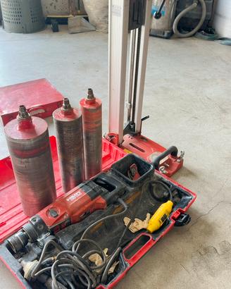 HILTI DD130 + COLONNA DD130-RIG