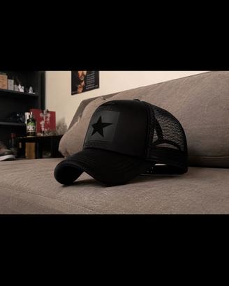 Cappello Tucker, nero con stella unisex