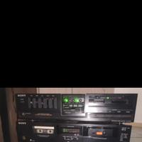 Sony component  amplifier+sinto+deck.