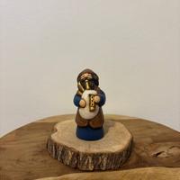 Zampognaro presepe classico blu Thun