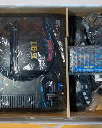 megadrive HDMI + 2 controller + 112 giochi