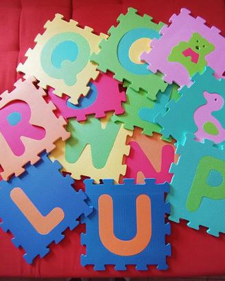Tappeto gioco mattonelle puzzle neonato