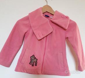Felpa in pile rosa per bambina, marca Lupilu,