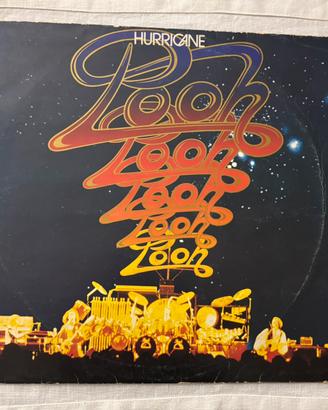 Pooh Hurricane Vinile LP 33  prima stampa  1980