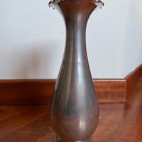 Vaso in peltro 95% vintage Art Déco.