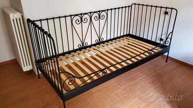 Letto Ikea in metallo + telaio 