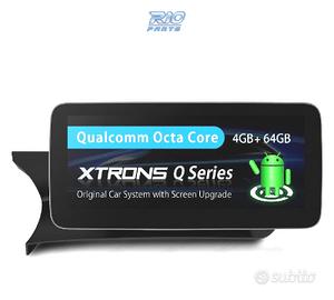 RADIO GPS ANDROID 12 PER MERCEDES W204 11-14