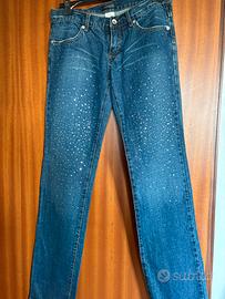 Jeans con brillantini
