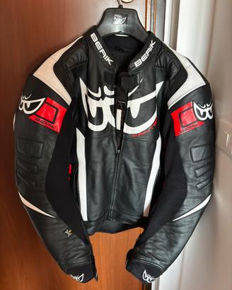 Giubbotto moto in pelle Berik 2.0