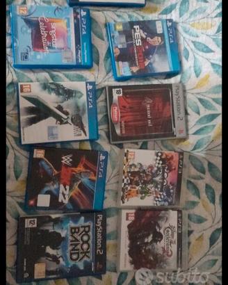 giochi PS4 e GameCube 