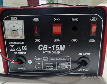 carica batteria per auto-moto