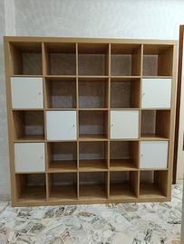 Scaffale modulare 25 vani con 6 ante