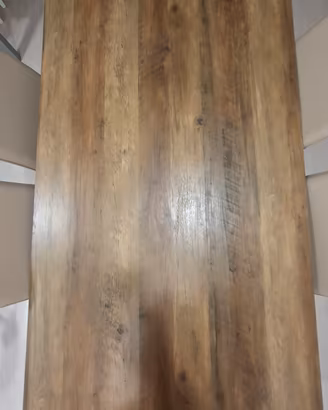 Tavolo pranzo 160x90 Effetto rovere industrial
