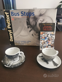 Tazze illy bus stops