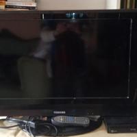 televisore TOSHIBA LCD e Decoder