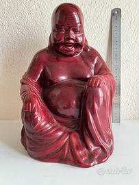 Antiquariato - Buddha felice ceramica ‘900