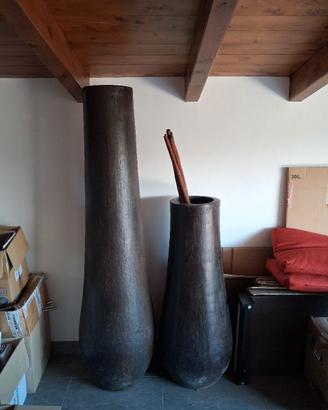 vasi dung dung vere piante di cocco