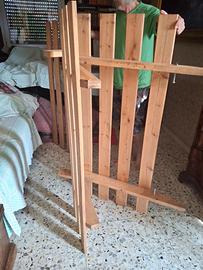  letto con doghe in legno per Futon da 1 piazza e 
