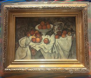 Riproduzione su tela Paul Cesanne,  Natura morta