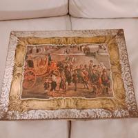 Antica scatola di latta 30 x  40