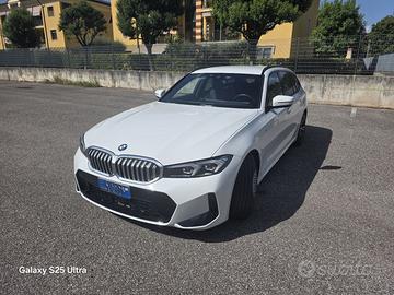 Bmw 316 touring diesel ibrida M sport 48 volt