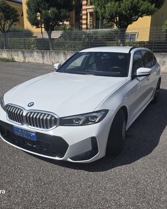 Bmw 316 touring diesel ibrida M sport 48 volt