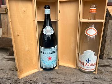 Bottiglia Acqua Sanpellegrino e Panna magnum