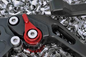 Leve Freno Frizione Regolabili Ergal Nero Opaco