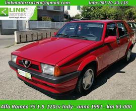 ALFA ROMEO 75 1.8 IE 120cv Indy - Conservata