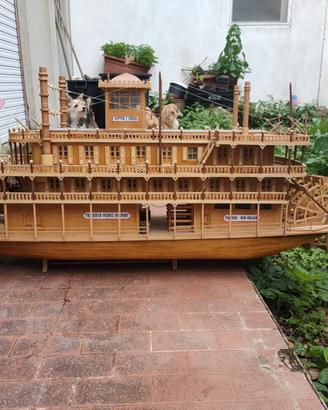 Riproduzione battello Mississipi