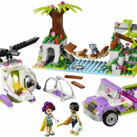 Lego friends - salvataggio al ponte della giungla