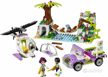 Lego friends - salvataggio al ponte della giungla