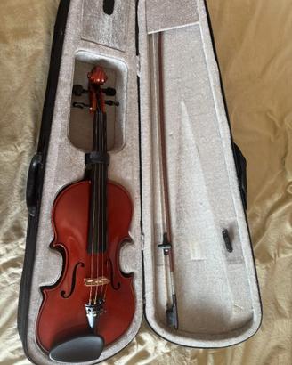 Violino da studio con custodia e accessori