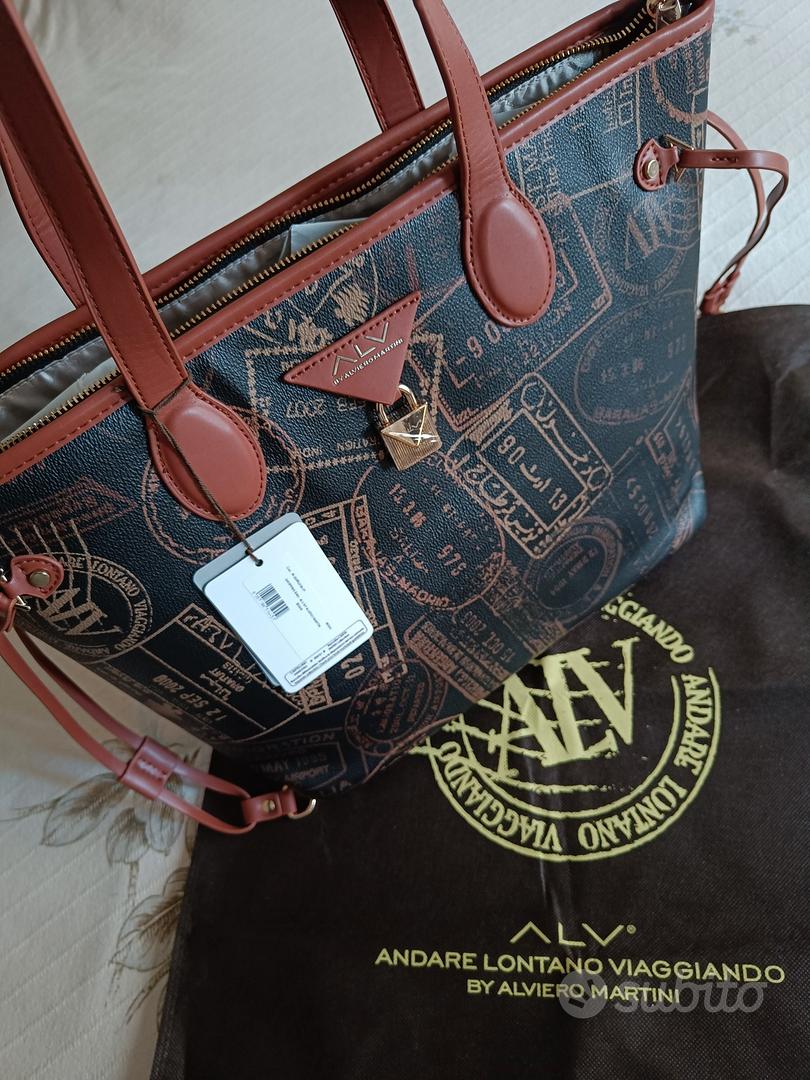 Borsa Andare Lontano Viaggiando Alviero Martini Borsa Alviero
