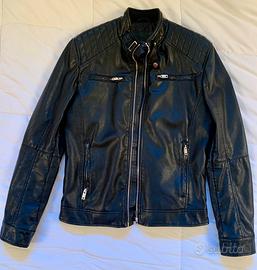 Giubbotto biker ecopelle Celio nuovo tg S