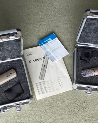Coppia di microfoni AKG C 1000