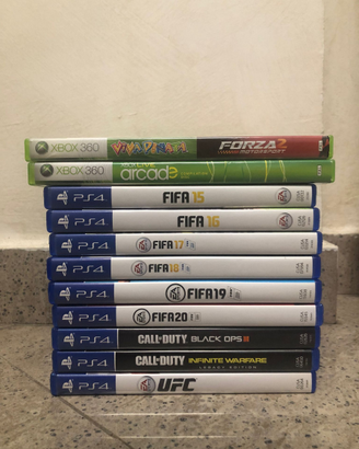 Videogiochi per PS4 e XBOX 360